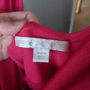 Boston Proper fuchsia dress